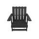 preview thumbnail 98 of 172, Shoreline Fully Assembled All-Weather HDPE Outdoor Folding Modern Adirondack Chair