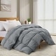 preview thumbnail 14 of 72, Medium Warmth All Season 600 Fill Power White Goose Feather Down Comforter Duvet Insert