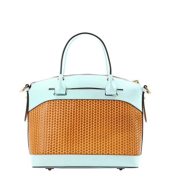 dooney & bourke beacon woven domed satchel