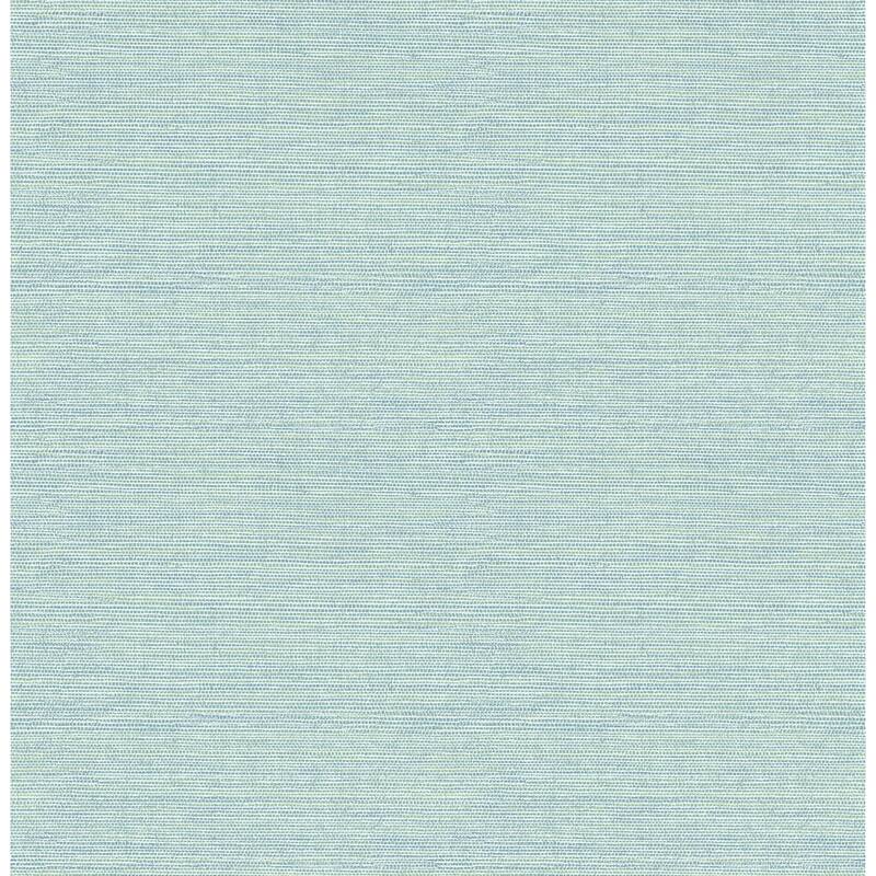 Hercules, Agave Light Blue Faux Grasscloth, 33' L X 20.5 W, Wallpaper Roll