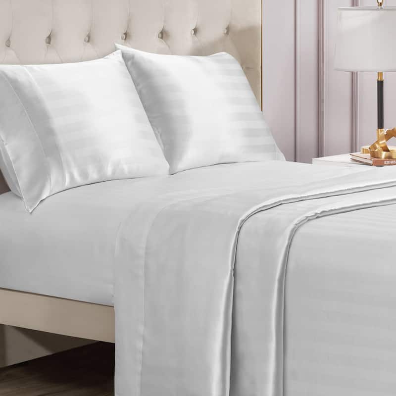 Juicy Couture Silky Satin Damask Sheet Sets