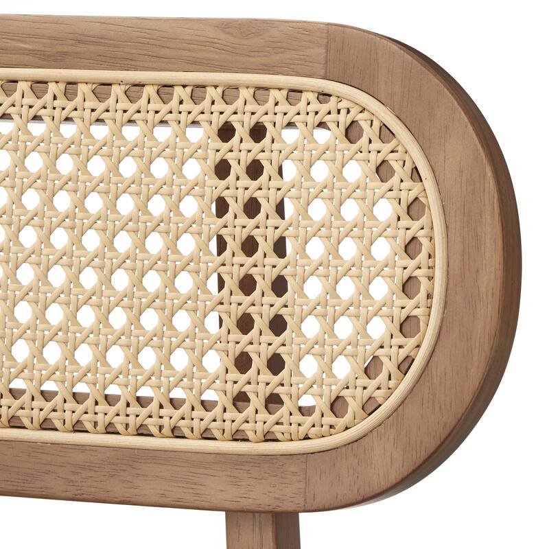 Simple Living Anika Mid-Century Cane Dining Set