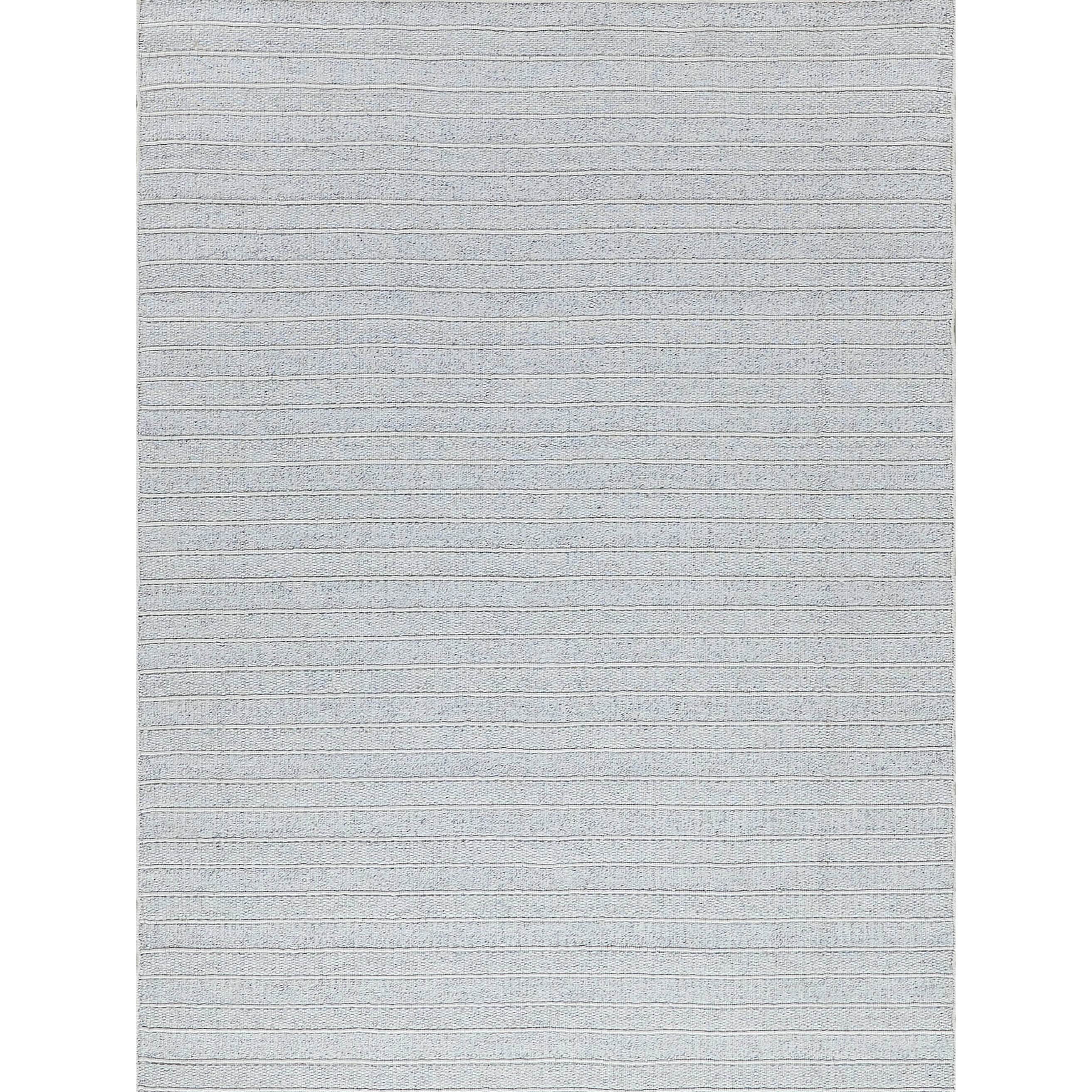 Nova Indoor/Outdoor Flatweave PET yarn Ivory Area Rug.
