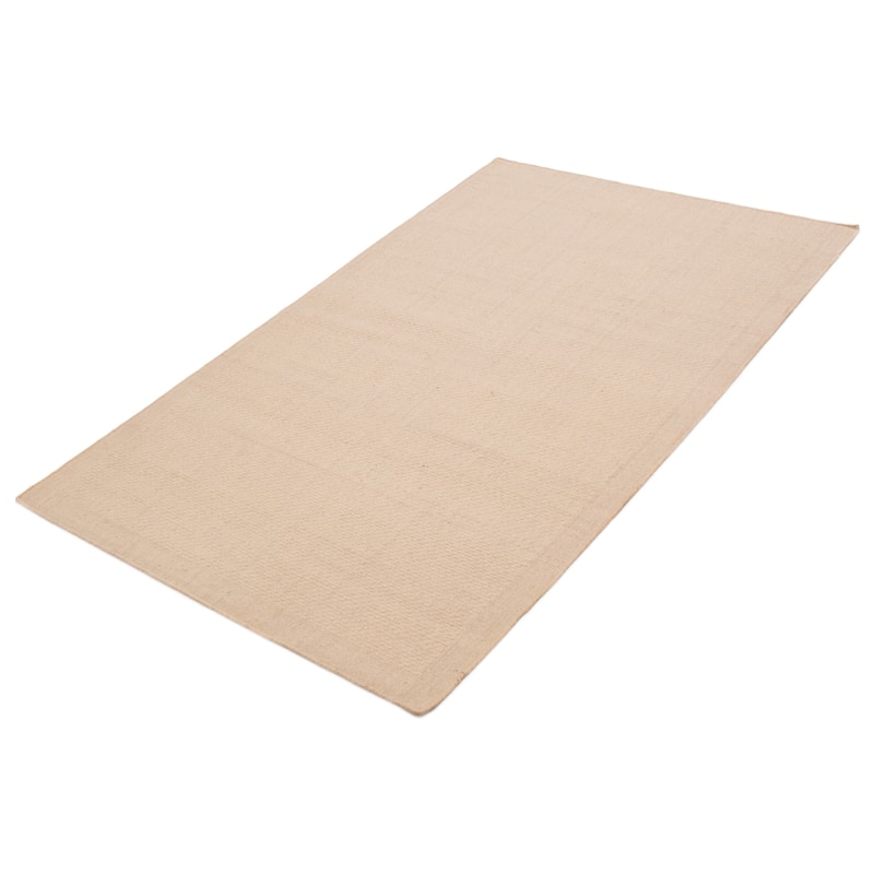 ECARPETGALLERY Hand-knotted Kashkuli Gabbeh Cream Wool Rug - 5'0 x 7'11