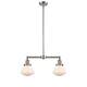 Option Brushed Satin Nickel / Matte White