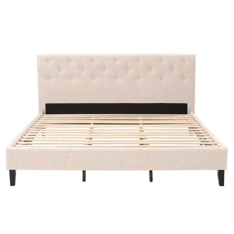 Nova Ridge Tufted Upholstered Bed, King