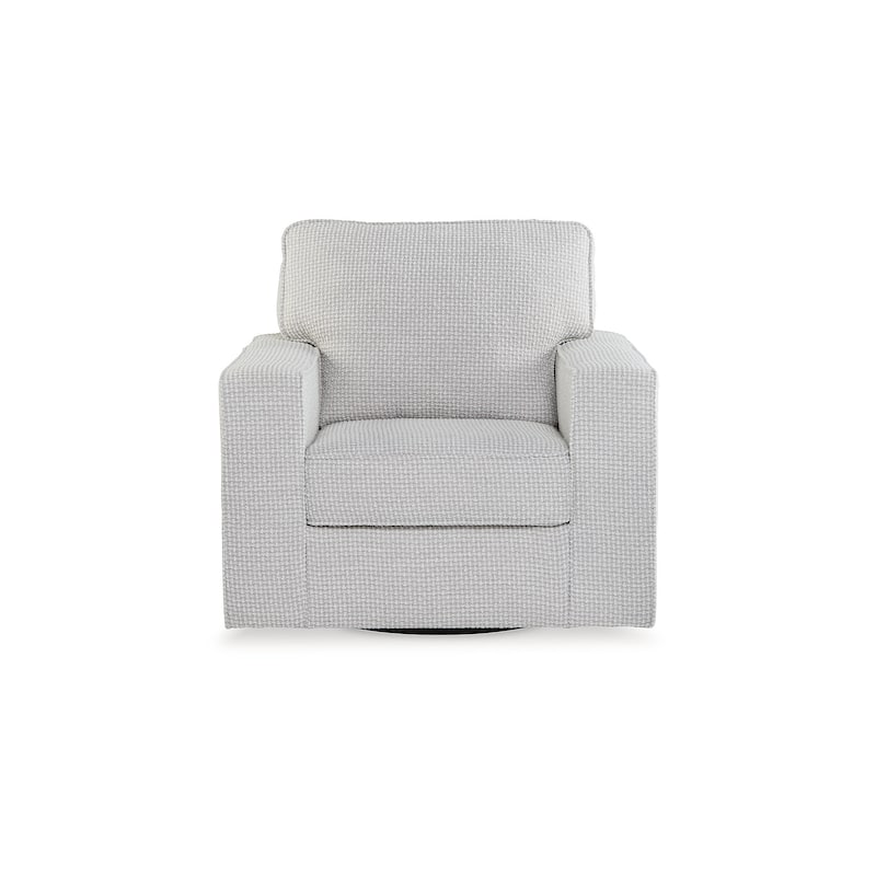 Signature Design by Ashley Olwenburg Swivel Accent Chair - 38" W x 38" D x 37" H