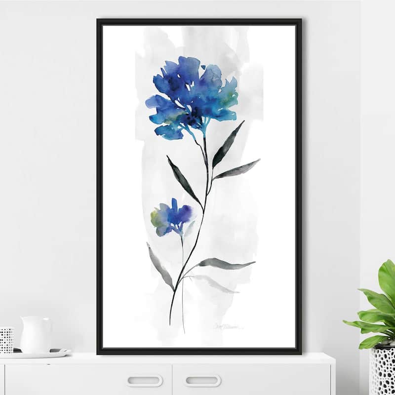 "Beautiful Blue II" by Carol Robinson Print on Floating Canvas