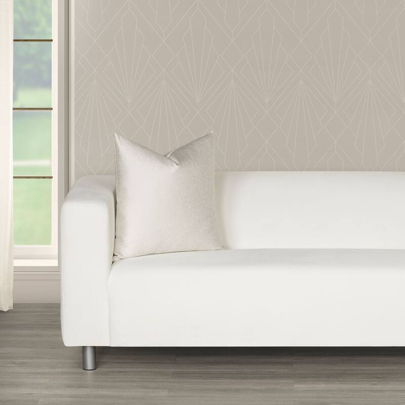 The Great Gatsby Confetti Metallic Throw Pillow