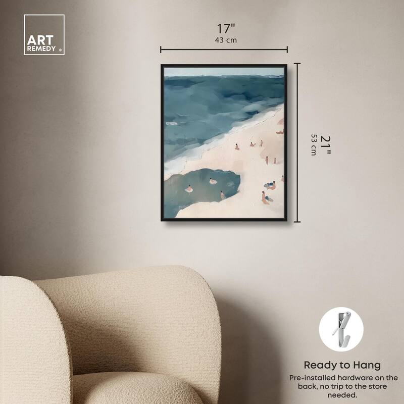 Daydreams by the Sea Canvas by Art Remedy