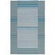 preview thumbnail 9 of 8, SAFAVIEH Handmade Genre Linnie Mid-Century Modern Wool Rug 4' x 6' - Blue/Ivory - Rectangle