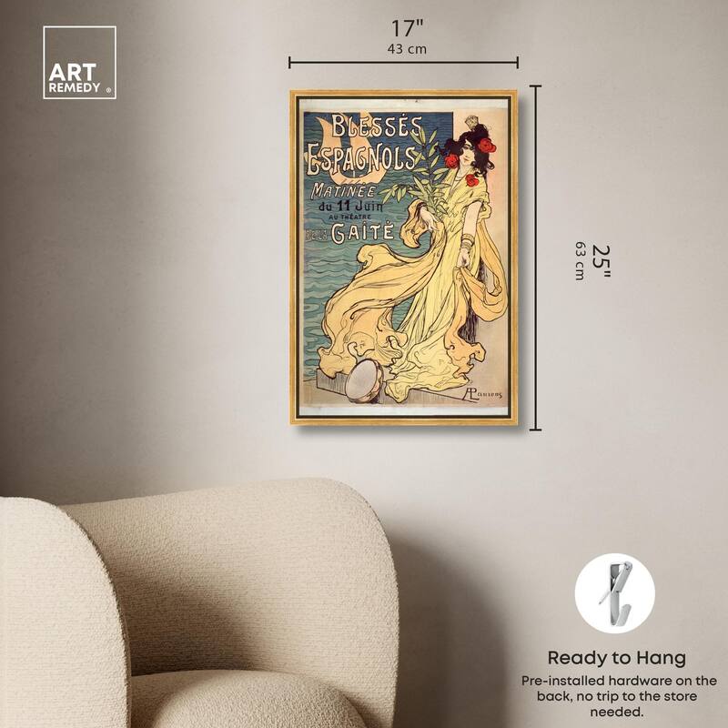 Spanish Dance Canvas by Art Remedy