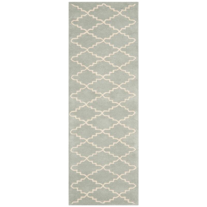SAFAVIEH Handmade Chatham Slavna Modern Moroccan Wool Rug