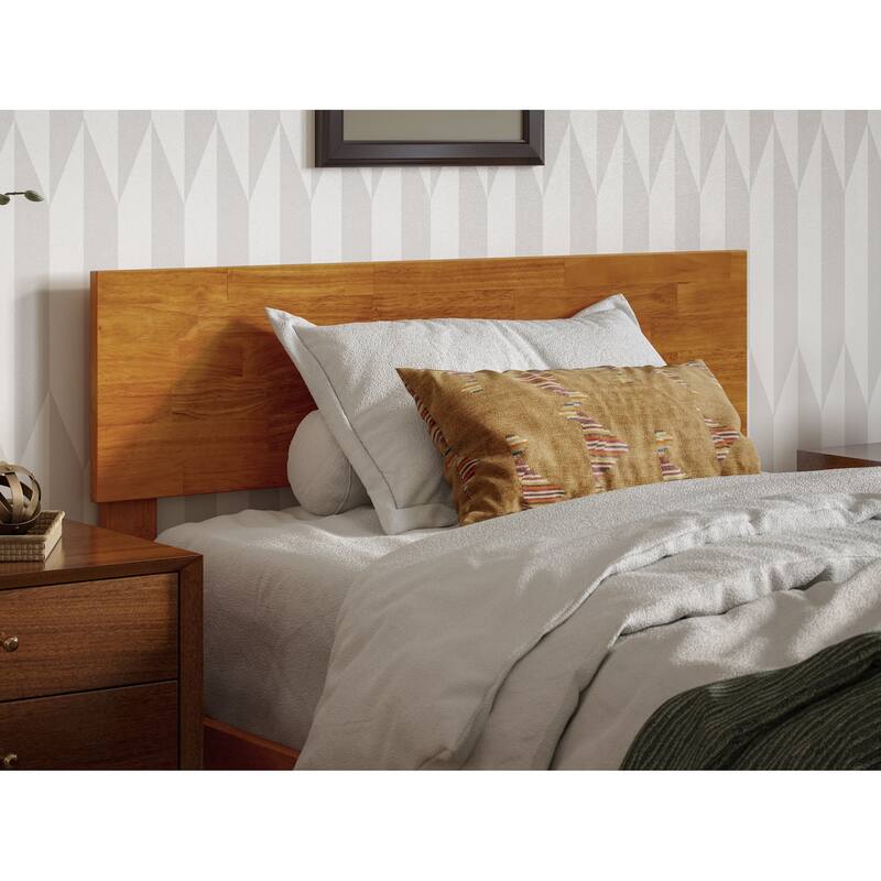 Aria Solid Wood Modern Low Profile Platform Bed