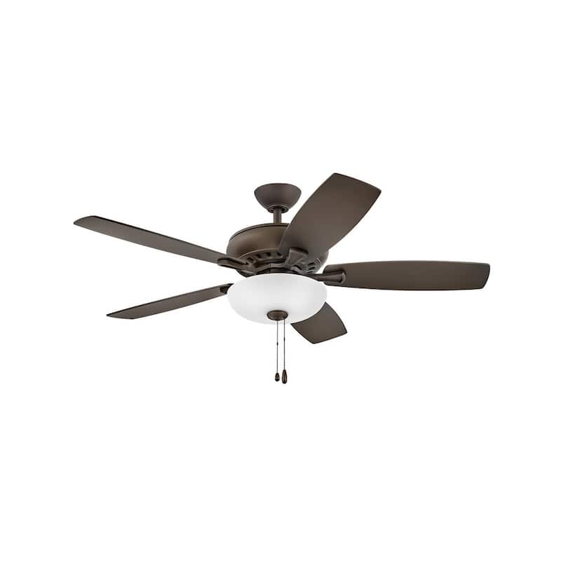 Hinkley Lighting Highland Illuminated 52" Indoor 5 Blade Smart LED - Metallic Matte Bronze