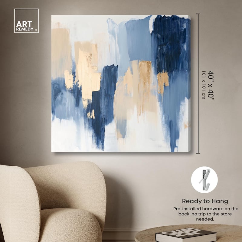Soothing Hues I Canvas by Art Remedy, Gallery Wrapped