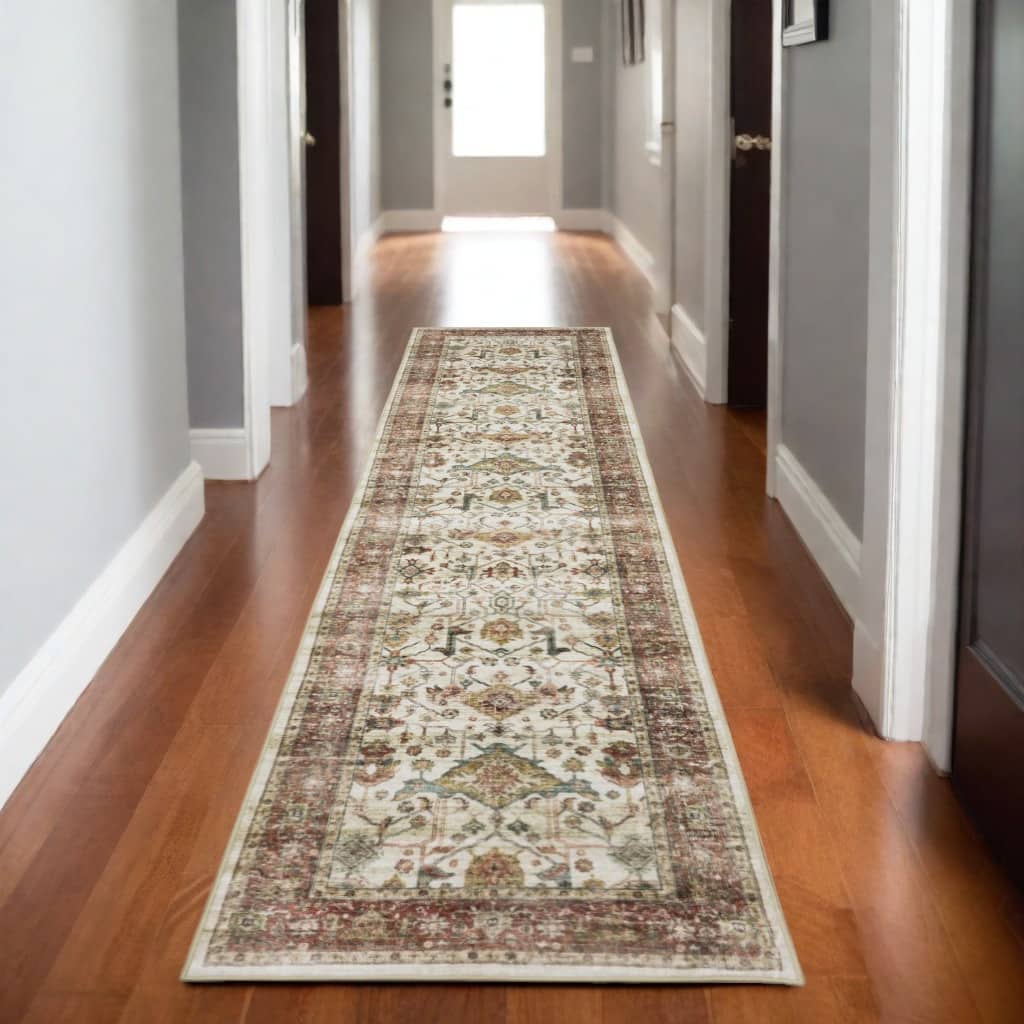 HomeRootsOriental Traditional Runner Area Rug
