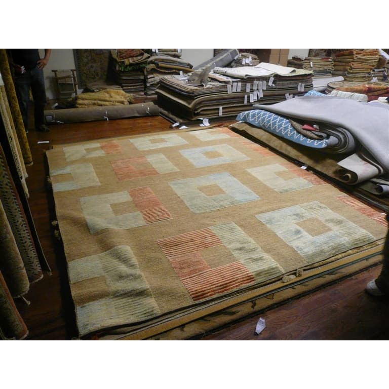 SAFAVIEH Hand-knotted Santa Fe Wivi Modern Wool Rug
