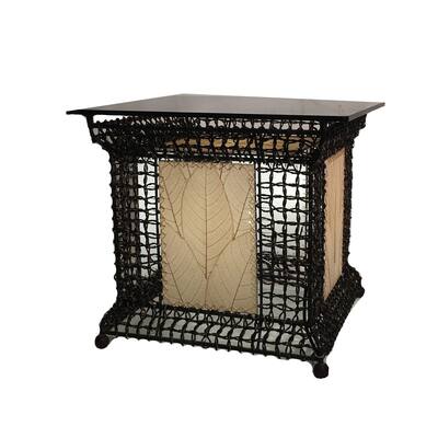 Outdoor Lighted Table Natural