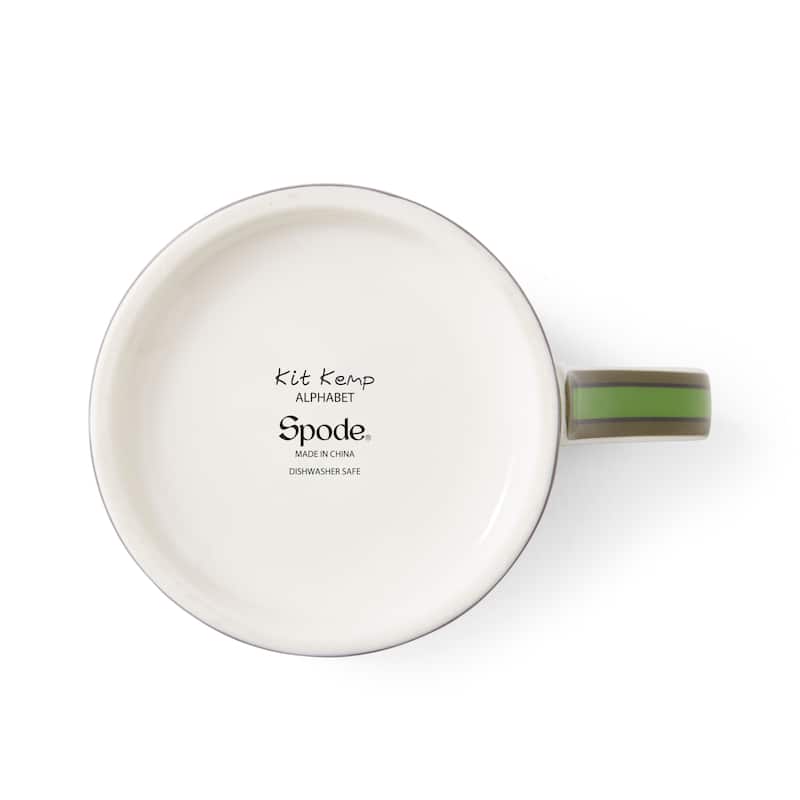 Kit Kemp for Spode for Spode Alphabet 12 Ounce Mug