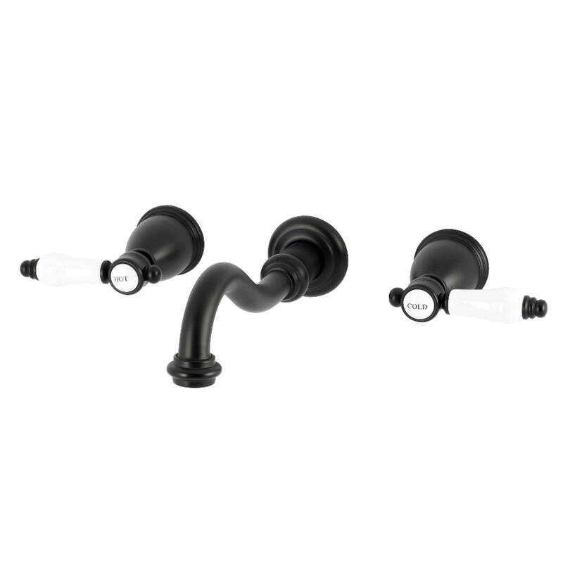 Kingston Brass Bel-Air Two-Handle Wall Mount Roman Tub Faucet