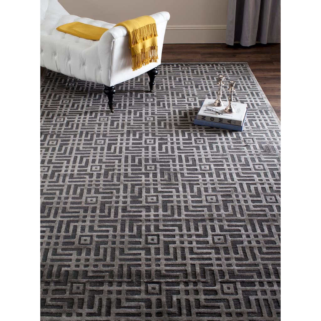 SAFAVIEH Couture Hand-knotted Tibetan Sadhana Modern Wool Rug