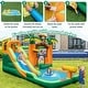preview thumbnail 5 of 6, Costway Inflatable Water Slide Park Monkey Bounce House Splash Pool - Multicolor - See Details