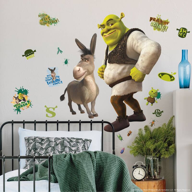 RoomMates Shrek and Donkey Wall Decals