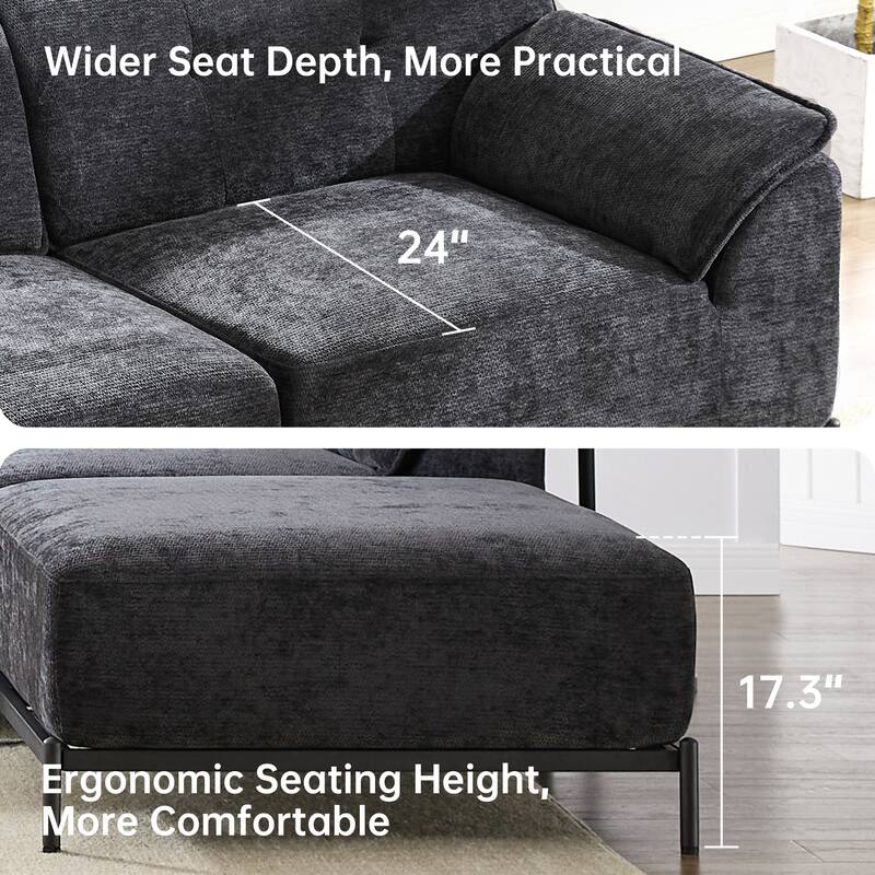 Upholstered Modular Sectional Sofa