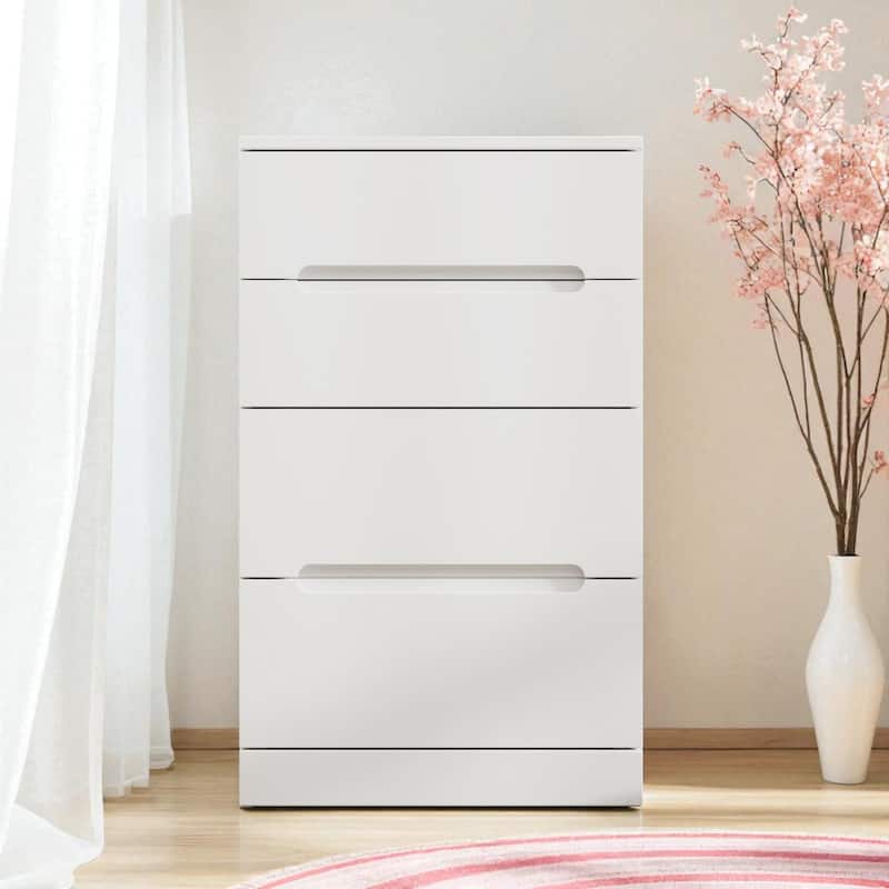 3 in 1 Vanity Desk with Flip Top Mirror, Glass Desktop, 3 Drawers and Cushioned Stool for Small Spaces - White