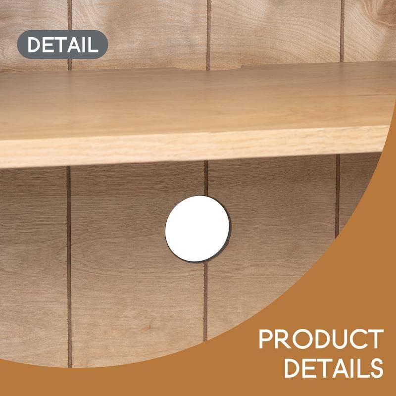 4-Door Large Storage Sideboard Buffet Cabinet with Glass Doors, Arched Cabinet with Adjustable Shelves for Kitchen