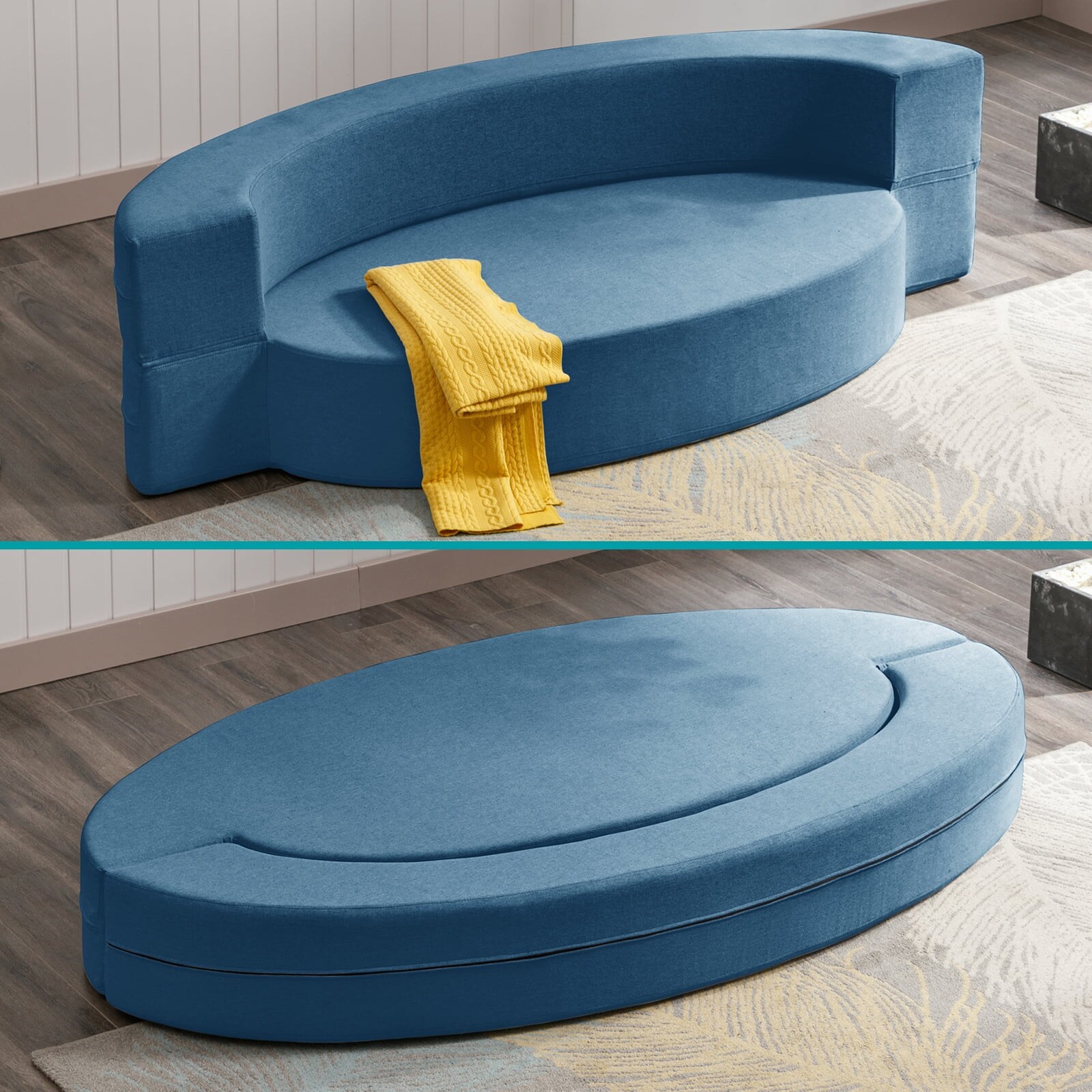 Folding hot sale couch mattress