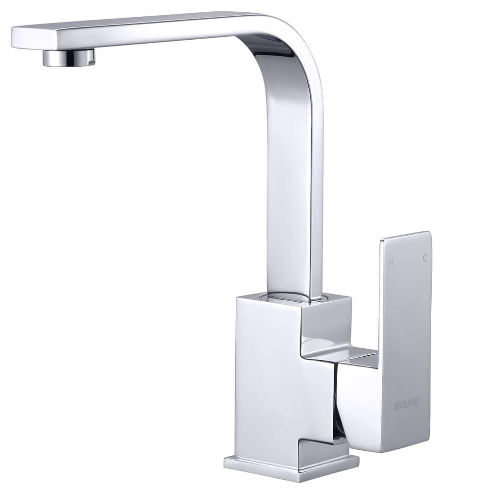 WOWOW Modern Single Hole Bar Sink Faucet