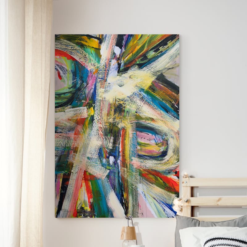 Rock Star I -Premium Gallery Wrapped Canvas
