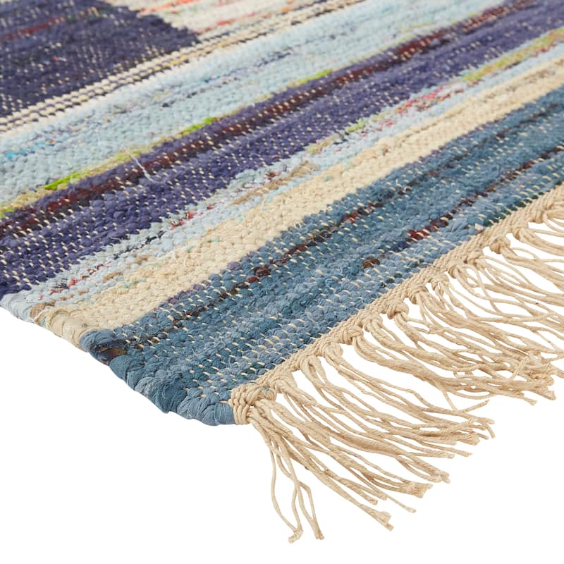 Grand Bazaar Liya Hand Woven Diamond Transitional Area Rug