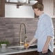 preview thumbnail 93 of 176, Kraus Britt Commercial 3-Function 1-Handle Pulldown Kitchen Faucet