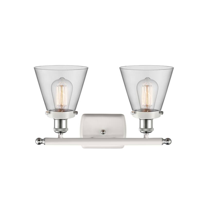 Innovations Lighting Ballston Urban Cone - 2 Light 16" Bath Vanity Light