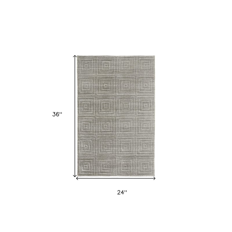 Vewag Traditional Woven Area Rug By HomeRoots - 2' x 3'
