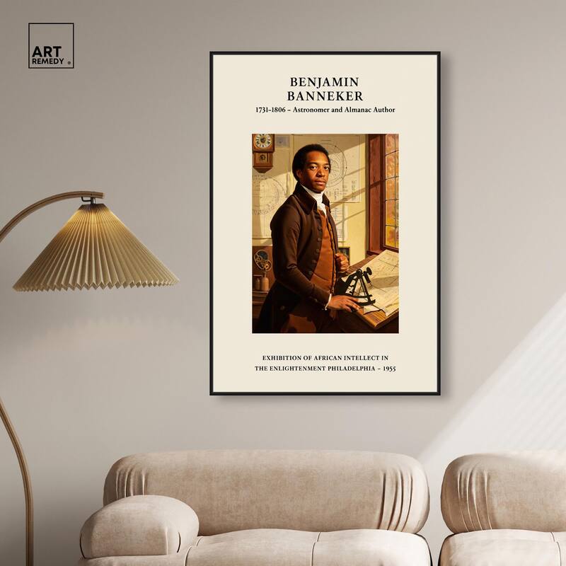 Astronomer at Work Canvas by Art Remedy