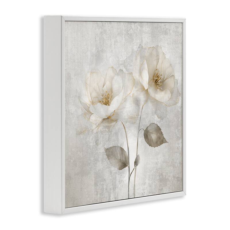 Stupell Blooming Roses Bunch Framed Giclee Art Design By Irene Weisz
