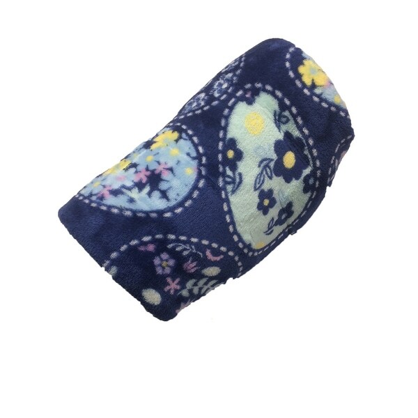 Shop Easter Bunnies Throw Blanket Turquoise Blue Pink ...