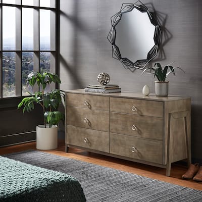 Barnnes Wood 6-Drawer Dresser by iNSPIRE Q Modern