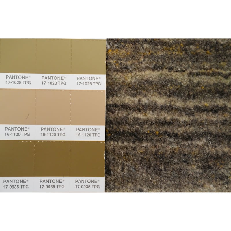 Hand Knotted Oriental 100% Wool Carpet Tribal Animal Pictorial Brown Gabbeh Area Rug - 8' 2'' X 6' 7''