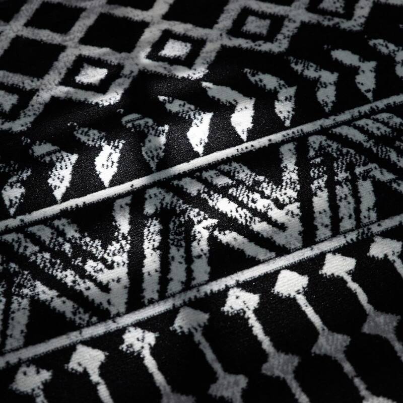 5'x7' Oval Boho Area Rug Geometric Design Non-Shedding - 60*84