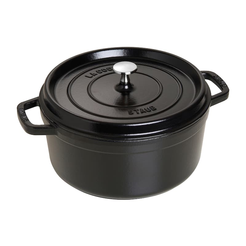 STAUB Cast Iron 5.5-qt Round Cocotte
