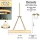 preview thumbnail 2 of 9, Minka Lavery 3887-L Divinely 29" Wide LED Crystal Ring Chandelier
