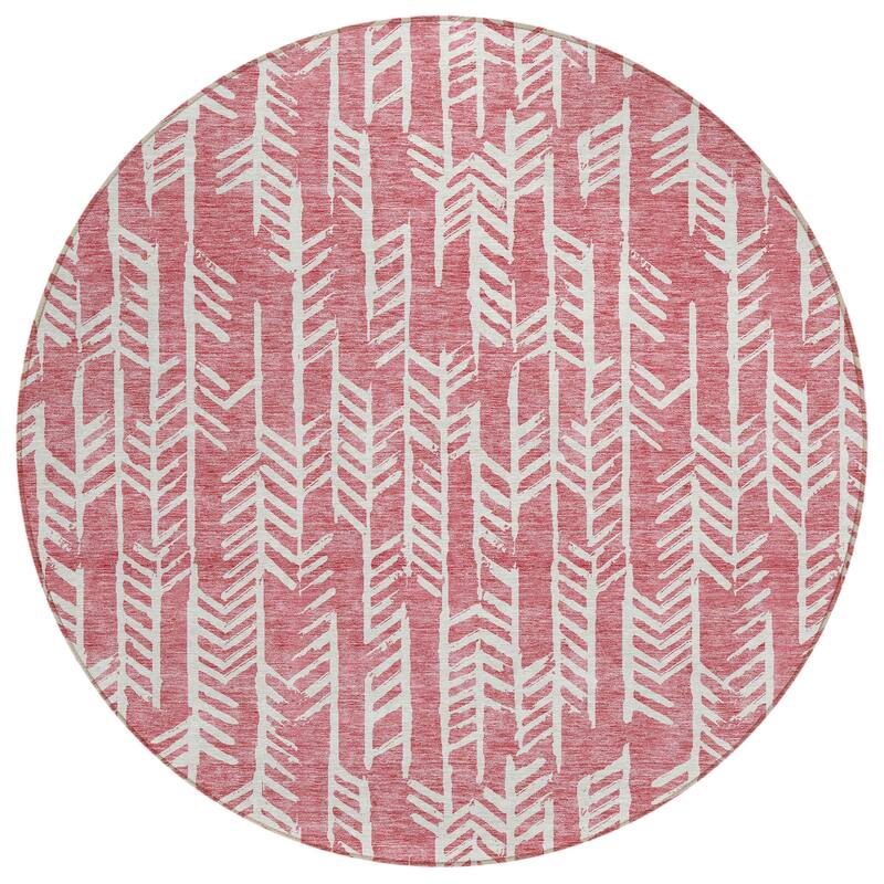 Machine Washable Indoor/ Outdoor Chantille Modern Arrows Rug