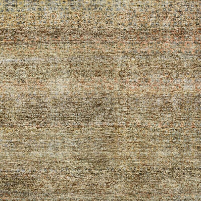 HomeRoots Striped Transitional Rectangle Outdoor Rug
