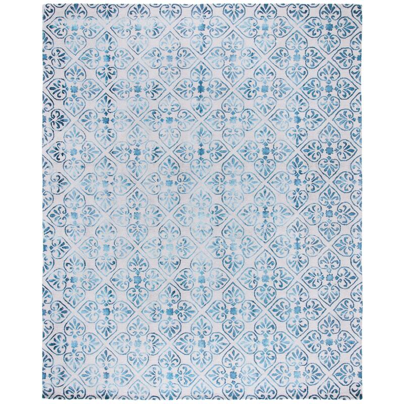 SAFAVIEH Handmade Dip Dye Sholeh Watercolor Vintage Boho Wool