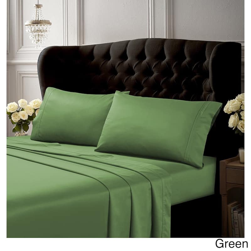 Egyptian Cotton Sateen 500 Thread Count Pillowcases (Set of 2)
